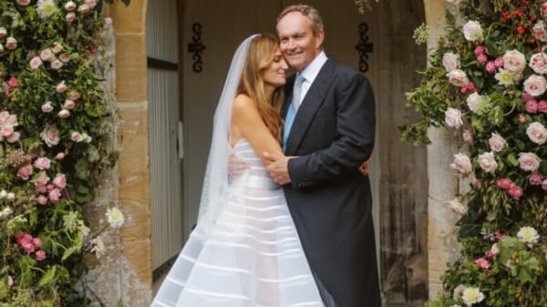 InShot 20260917 101950502 Jemima Goldsmith Shares Wedding Moments With Cameron O’Reilly, 22 Years After Divorce From Imran Khan Jemima Goldsmith has shared a series of photographs from her recent wedding to Irish-Australian financier Cameron O’Reilly, giving followers a glimpse into the private celebrations. The couple reportedly married in an intimate ceremony over the weekend. 